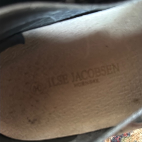 Ilse Jacobsen Black Patent Leather Loafers - Picture 6 of 7